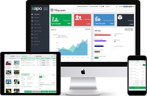 Sapo Dalat  - Phần mềm quản lý bán hàng dễ sử dụng nhất